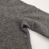 Mademoiselle NONNON フード付き ハーフジップ ウール ワンピース グレー レディース マドモアゼルノンノン【中古】5-1018T♪