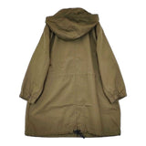 MHL. 595-3110500 WASHED COTTON NYLON 定価57200円 モッズコート 23SS カーキ レディース エムエイチエル【中古】5-1218M∞