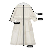 ヤンマ産業 YAMMA Xライン ワンピース オフホワイト キナリ レディース ヤンマ産業【中古】5-1218M∞