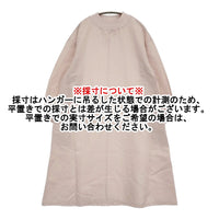 中川政七商店 綿麻ハイネックワンピース 灰桜 モックネック ワンピース ピンク レディース 中川政七商店【中古】5-0916M♪
