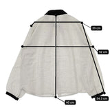 nachukara ビエラクレリックシャツ 起毛コットン 比翼ボタン ブラウス シャツ ライトグレー レディース ナチュカラ【中古】5-1020T∞