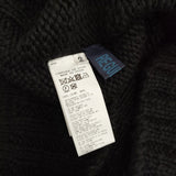 REGULATION Yohji Yamamoto ローゲージウールニット ドルマンスリーブ セーター ブラック レディース レギュレーションヨウジヤマモト【中古】5-1022T♪