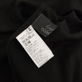 Yohji Yamamoto COLLECTIONS EETING CLOTH R DRAPED SHIRT DRESS ワンピース 25SS ブラック レディース ヨウジヤマモト【中古】5-0916S♪