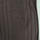 marmors マルモア layered rib knit 定価28600円 ウール レイヤード リブ セーター ニット ブラウン レディース【中古】5-1020T∞