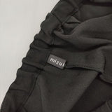 mizuiro-ind ワイドイージーパンツ ポリエステルストレッチ パンツ ブラック レディース ミズイロインド【中古】5-1221G∞