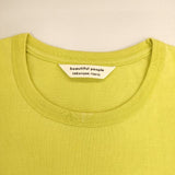 beautiful people ビッグネームタグ サイズ170 半袖Ｔシャツ カットソー ライトグリーン レディース ビューティフルピープル【中古】6-0426S∞