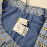 N.Natural Beauty Basic ストライプミモレスカート 定価10120円 ロングスカート ブルー レディース エヌナチュラルビューティベーシック【中古】5-1221M∞