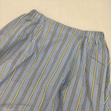 N.Natural Beauty Basic ストライプミモレスカート 定価10120円 ロングスカート ブルー レディース エヌナチュラルビューティベーシック【中古】5-1221M∞