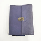 ARTS&SCIENCE/ほぼ日 Runble goat leather 定価29700円 手帳カバー パープル レディース アーツ&サイエンス/ほぼ日【中古】5-1027G◎