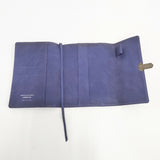 ARTS&SCIENCE/ほぼ日 Runble goat leather 定価29700円 手帳カバー パープル レディース アーツ&サイエンス/ほぼ日【中古】5-1027G◎