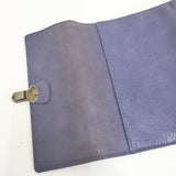 ARTS&SCIENCE/ほぼ日 Runble goat leather 定価29700円 手帳カバー パープル レディース アーツ&サイエンス/ほぼ日【中古】5-1027G◎