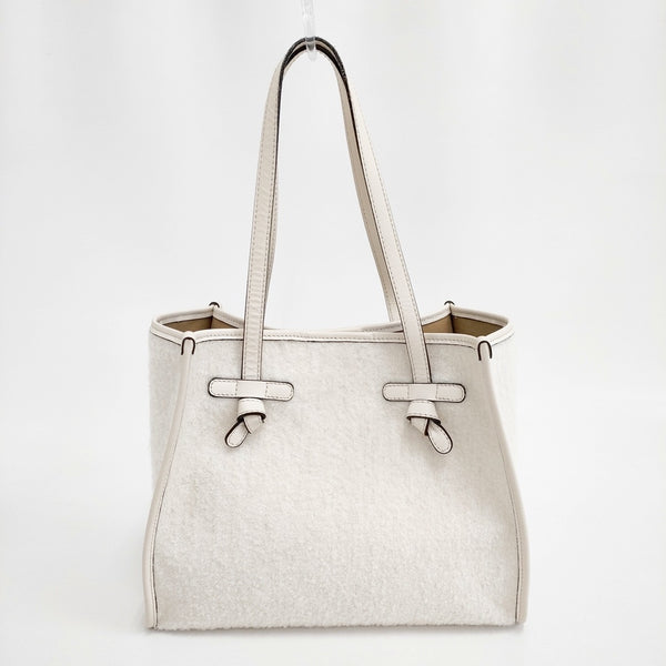 GIANNI CHIARINI マルチェッラ トートバッグ オフホワイト レディース ジャンニキャリーニ【中古】5-1027T◎