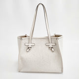 GIANNI CHIARINI マルチェッラ トートバッグ オフホワイト レディース ジャンニキャリーニ【中古】5-1027T◎