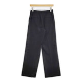 iCB ストレッチ テーラードジャケット セミフレアパンツ セットアップ スーツ ブラック レディース アイシービー【中古】5-1221M∞