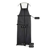 LOUNIE サロペットパンツ オーバーオール ブラック レディース ルーニィ【中古】5-1221M∞