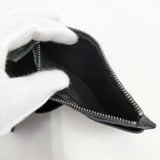 HENRY BEGUELIN オミノ OMINO NEW TANGRAM レザー 牛革 定価61600円 三つ折り財布 ブラック レディース エンリーベグリン【中古】5-1027G◎