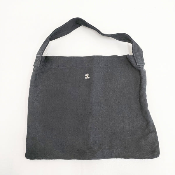 ARTS&SCIENCE Original tote S Authentic linen 定価29700円 トートバッグ ブラック レディース アーツ&サイエンス【中古】5-1027G◎