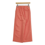BALLSEY タスランドビー セミワイドクロップドパンツ 定価17600円 パンツ オレンジ レディース ボールジー【中古】5-1221G∞