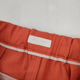 BALLSEY タスランドビー セミワイドクロップドパンツ 定価17600円 パンツ オレンジ レディース ボールジー【中古】5-1221G∞