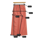 BALLSEY タスランドビー セミワイドクロップドパンツ 定価17600円 パンツ オレンジ レディース ボールジー【中古】5-1221G∞