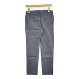 GALERIE VIE コットンリネンストレッチパンツ 定価20900円 パンツ ネイビー レディース ギャルリーヴィー【中古】5-1221M∞