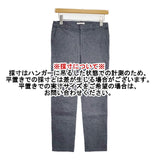 GALERIE VIE コットンリネンストレッチパンツ 定価20900円 パンツ ネイビー レディース ギャルリーヴィー【中古】5-1221M∞