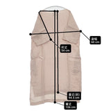 Honnete 17SS T4L-D リネン ポーランド製 半袖 ワンピース ピンク レディース オネット【中古】6-0426S∞