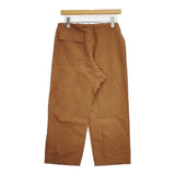 5W Samue pt 18-05-05 コットンリネン サムエパンツ イージー パンツ ブラウン レディース ゴワット【中古】5-1221M∞