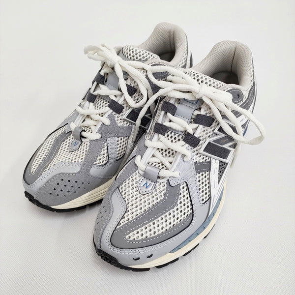NEW BALANCE 美品 1906 Utility 定価19800円 23.5cm スニーカー グレー ホワイト レディース ニューバランス【中古】5-0916G♪