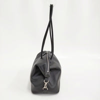 &MyuQ アンドミューク 美品 TAMTON ボストンバッグ 定価21450円 ボストンバッグ ブラック レディース【中古】5-0916G♪