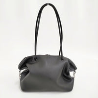 &MyuQ アンドミューク 美品 TAMTON ボストンバッグ 定価21450円 ボストンバッグ ブラック レディース【中古】5-0916G♪