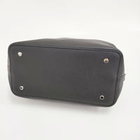 &MyuQ アンドミューク 美品 TAMTON ボストンバッグ 定価21450円 ボストンバッグ ブラック レディース【中古】5-0916G♪