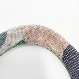 mina perhonen flower basket エッグバッグ ra9807 トートバッグ ブルー グリーン レディース ミナペルホネン【中古】5-1027T◎