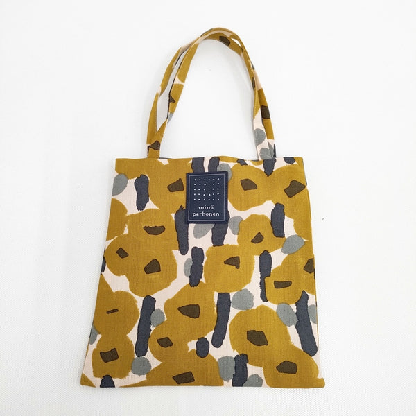 mina perhonen sonata ミニバッグ oa9945 トートバッグ イエロー レディース ミナペルホネン【中古】5-1027G◎