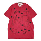 tao COMME des GARCONS 新品 トーベ ヤンソン 定価26400円 TO-T010 AD2024 Tシャツ 25SS レッド レディース タオコムデギャルソン【中古】5-0926S♪