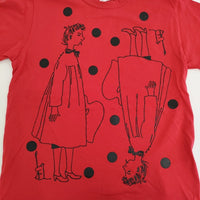 tao COMME des GARCONS 新品 トーベ ヤンソン 定価26400円 TO-T010 AD2024 Tシャツ 25SS レッド レディース タオコムデギャルソン【中古】5-0926S♪