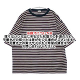 ROKU 6 BEAUTY&YOUTH マルチボーダー ポケットTシャツ 半袖Ｔシャツ カットソー マルチカラー レディース ロクビューティアンドユース【中古】6-0426S∞