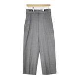 H BEAUTY&YOUTH トロピカルハイウエストサスペンダーパンツ 定価31900円 パンツ グレー レディース エイチビューティアンドユース【中古】5-1218M∞