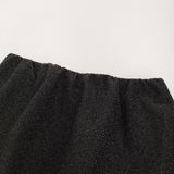 CITEN ラメ ナロースカート 4224-199-0035 タイト ロングスカート 25SS ブラック レディース シテン【中古】5-0926G♪