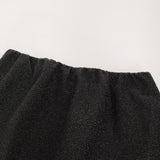 CITEN ラメ ナロースカート 4224-199-0035 タイト ロングスカート 25SS ブラック レディース シテン【中古】5-0926G♪