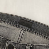 mother AOS INSIDER CROP ストレッチ素材 カットオフ デニムパンツ グレー レディース マザー【中古】5-1229G∞