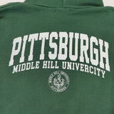 GOOD ROCK SPEED カレッジプリント プルオーバー パーカー グリーン レディース グッドロックスピード【中古】5-1229M∞