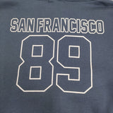 GOOD ROCK SPEED SF 89 フーディスウェットシャツ サンフランシスコ 裏起毛 パーカー ネイビー レディース グッドロックスピード【中古】5-1022T♪