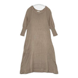 45R/45rpm コットン ニット ワンピース ベージュ レディース フォーティーファイブアールピーエム【中古】5-1020M∞