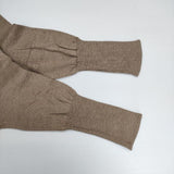 45R/45rpm コットン ニット ワンピース ベージュ レディース フォーティーファイブアールピーエム【中古】5-1020M∞