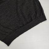 MARGARET HOWELL/JOHN SMEDLEY 578-263810 タートルネック 定価36750円 ウール セーター ニット チャコールグレー レディース マーガレットハウエル/ジョンスメドレー【中古】5-1020T∞