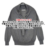 Spick and Span リボン プルオーバー アンゴラ セーター ニット グレー レディース スピックアンドスパン【中古】5-1020T∞