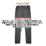 fog linen work リトアニア製 ウールリネン パンツ レギンス グレー レディース フォグリネンワーク【中古】5-1020T∞