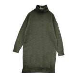 SLOBE IENA 圧縮ウールタートルニットワンピース 定価13200円 ワンピース グリーン レディース スローブイエナ【中古】5-1020T∞