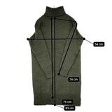 SLOBE IENA 圧縮ウールタートルニットワンピース 定価13200円 ワンピース グリーン レディース スローブイエナ【中古】5-1020T∞